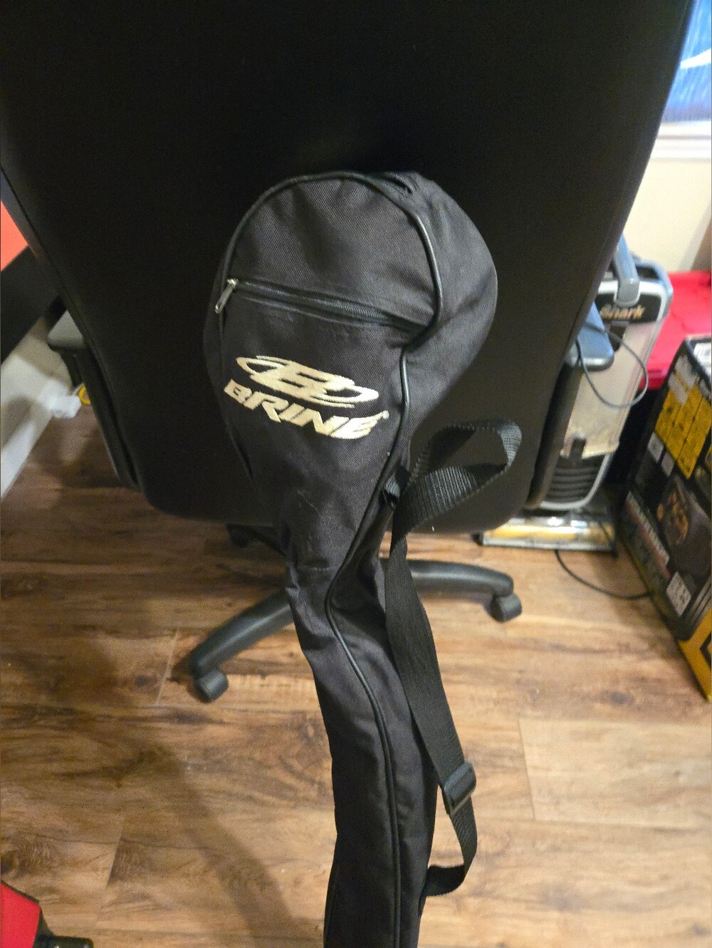 Black Stick Bag with Shoulder Strap